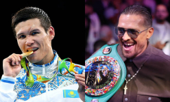 Александр Усик подписал контракт с промоушеном Данияра Елеусинова