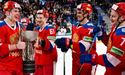 Сборная России вышла на первое место в мировом рейтинге IIHF