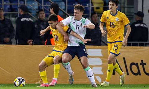 Гол на 89-й минуте решил исход матча Казахстан — Ирландия в отборе на молодежный Евро