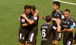 «Алтай» победил в матче с семью голами и удалением за четвертьфинал Кубка Казахстана