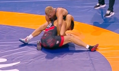 Казахстанский вольник со счётом 0:11 проиграл четырёхкратному чемпиону мира на ЧМ-2026